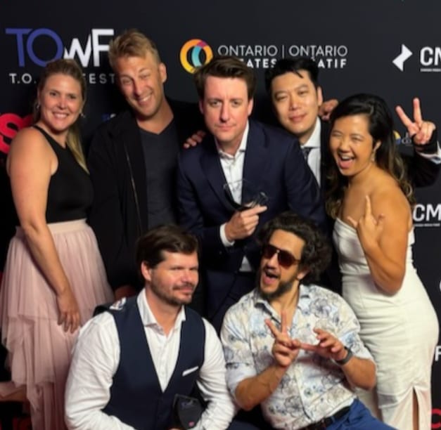 The team at the TO Webfest awards